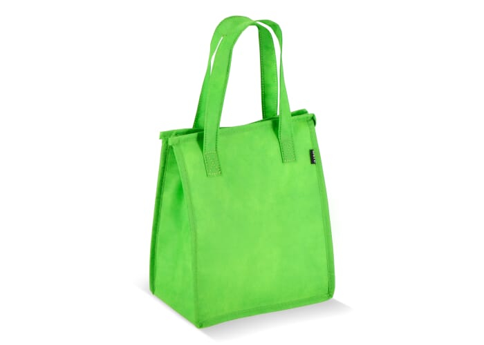 Lunch bag personnalisable en intissé recyclé 75 g/m² Vert clair